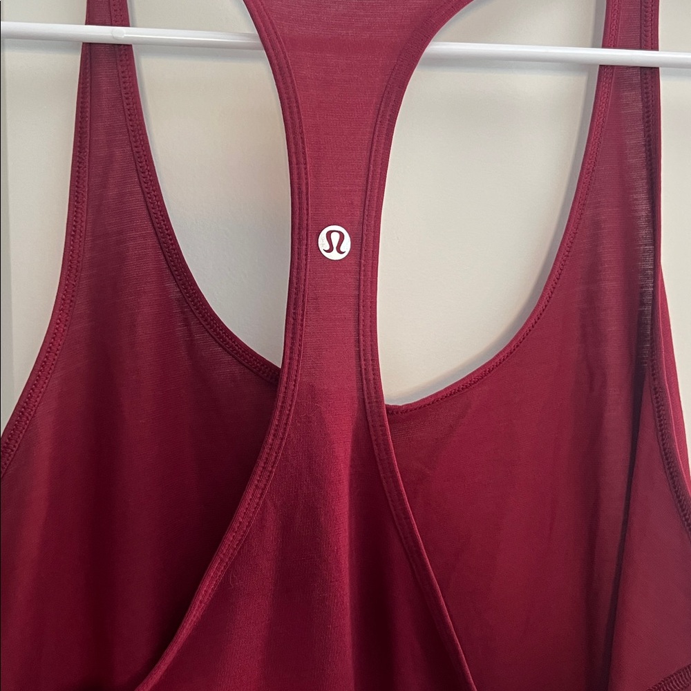 Red Racerback Tank Top - Picture 3 of 4